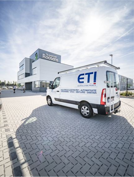 Servicewagen ETI Professionele reiniging hoogspanningscabine