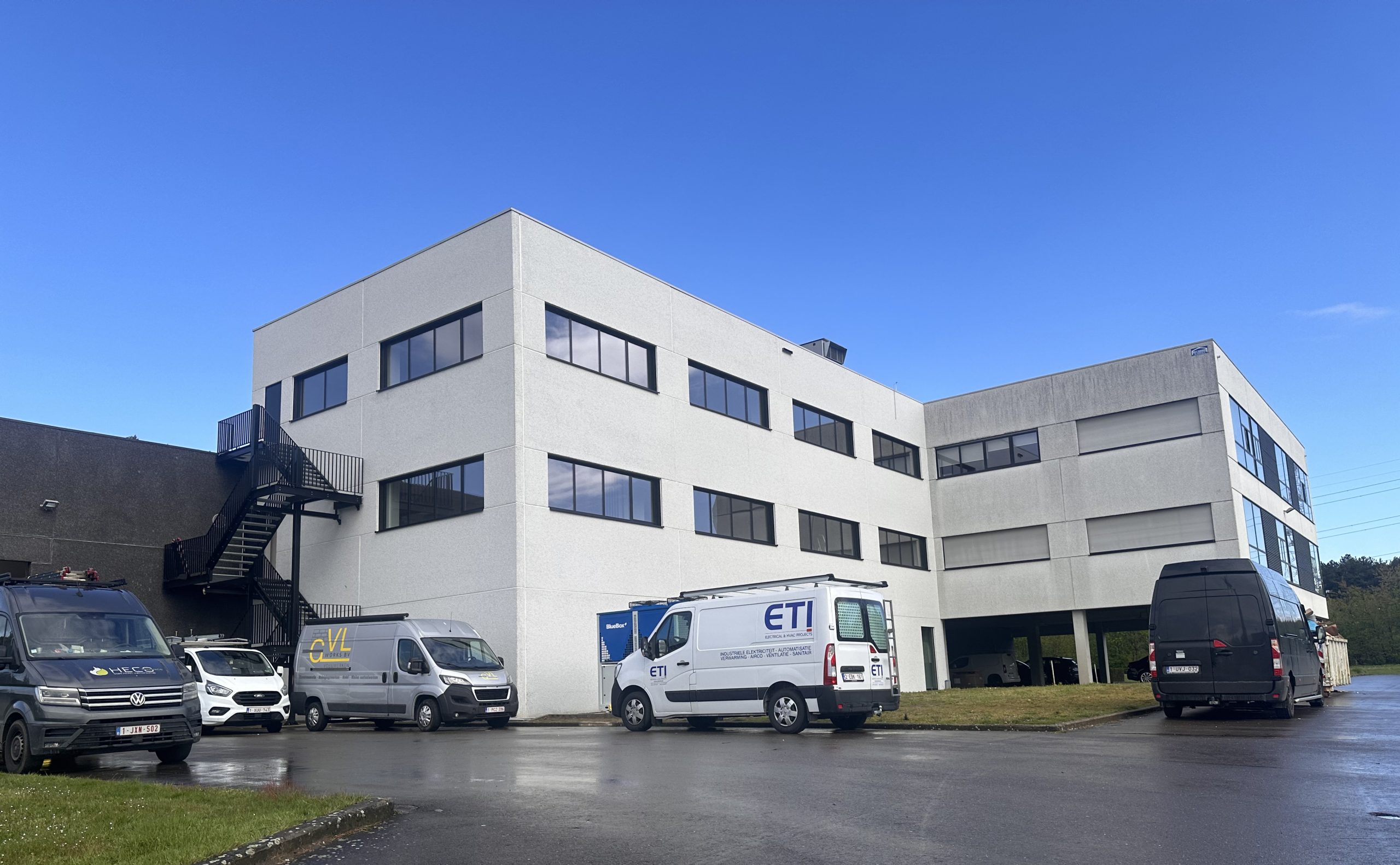 Elektrotechische installatie voor Bolckmans in Olen.